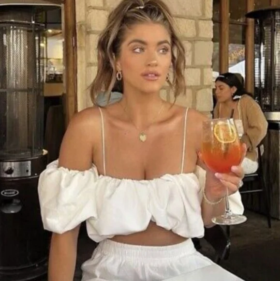 NWT Zara Voluminous Bralette Top - Picture 1 of 9